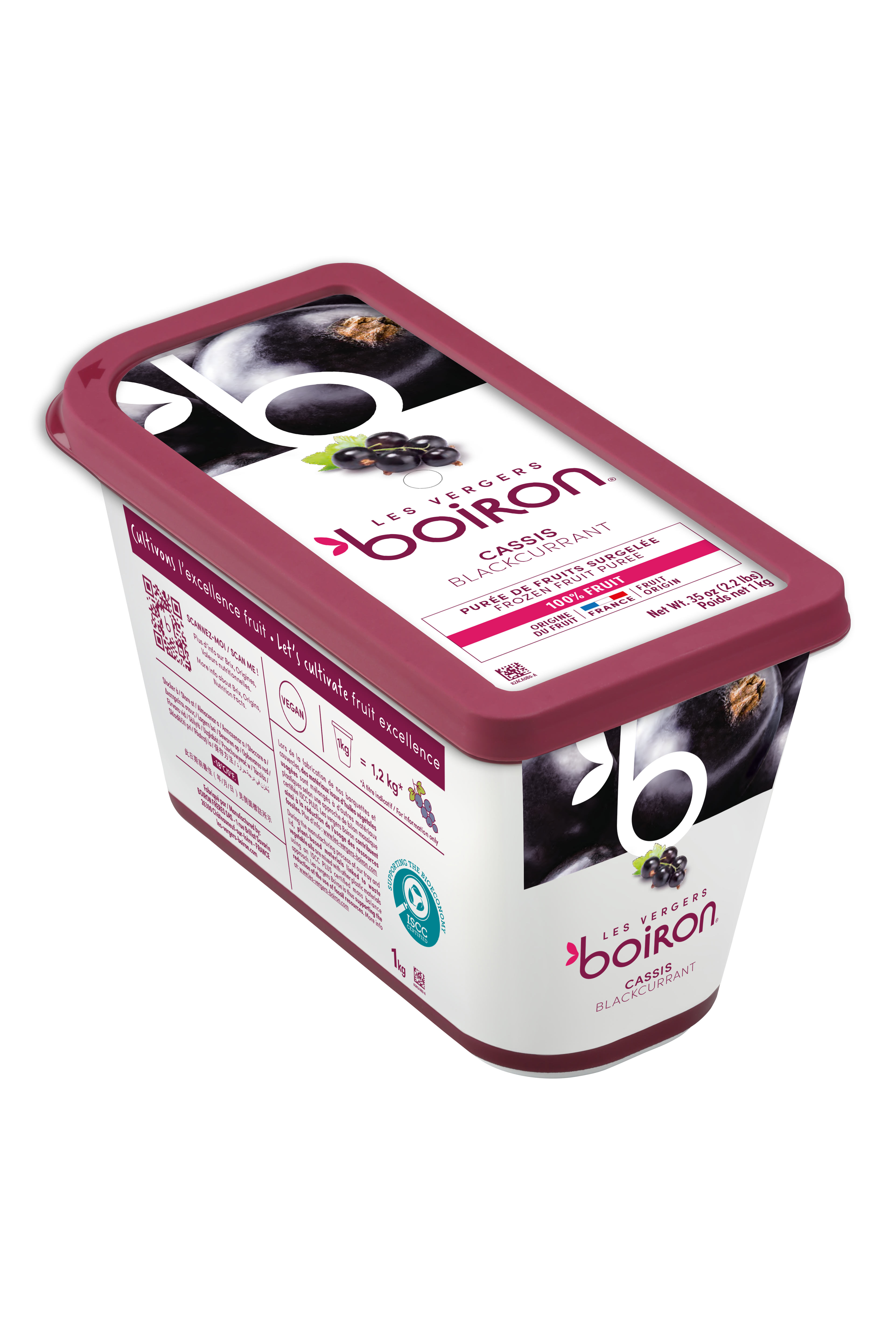 Puree Cassis 100% 1kg