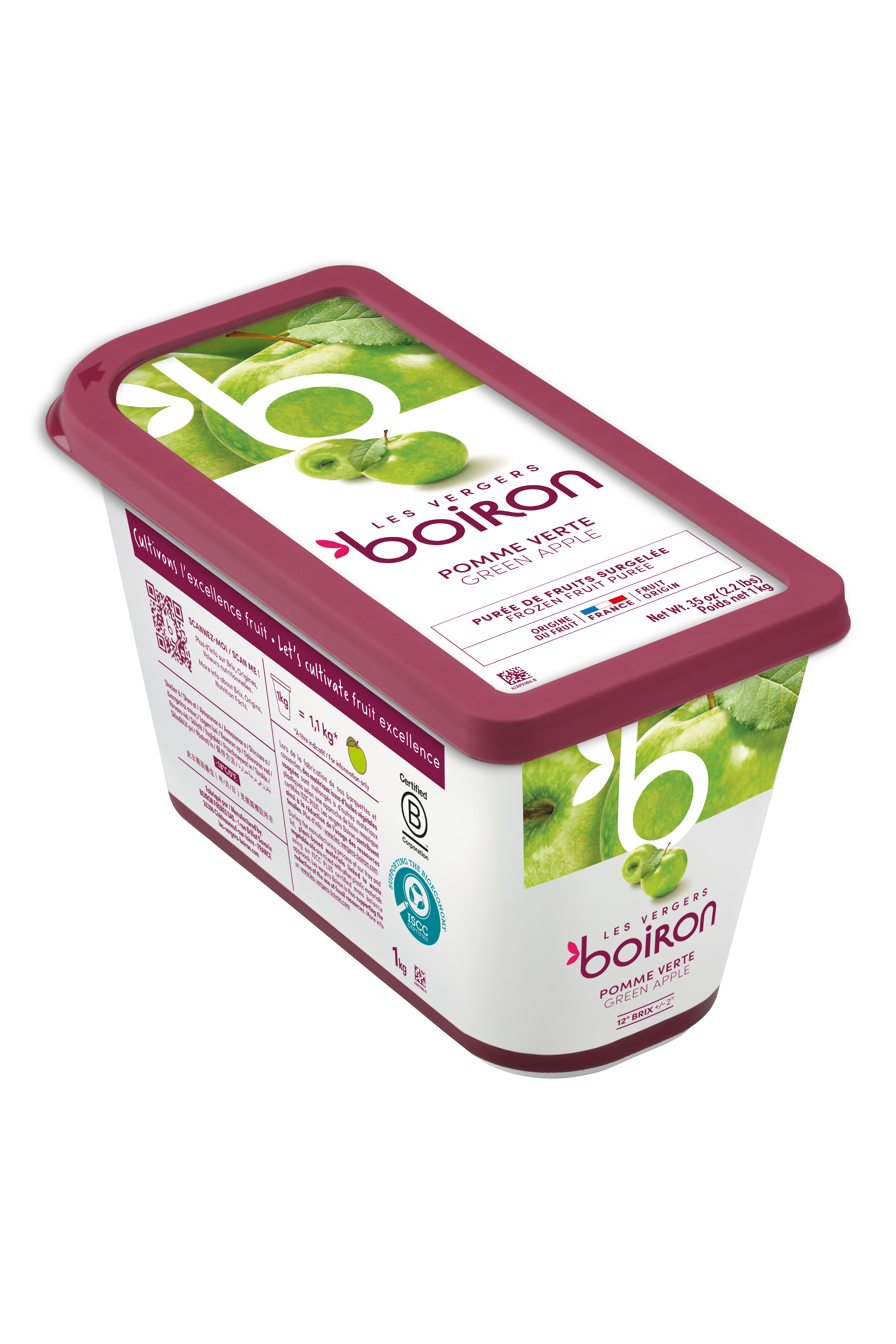 Puree Green Apple 1kg