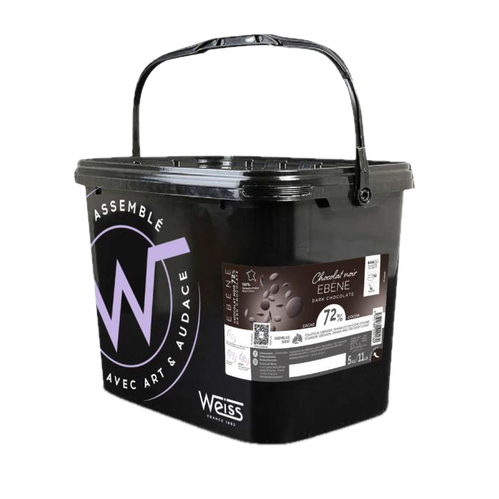 Dark Chocolate Ebene 72% 5kg