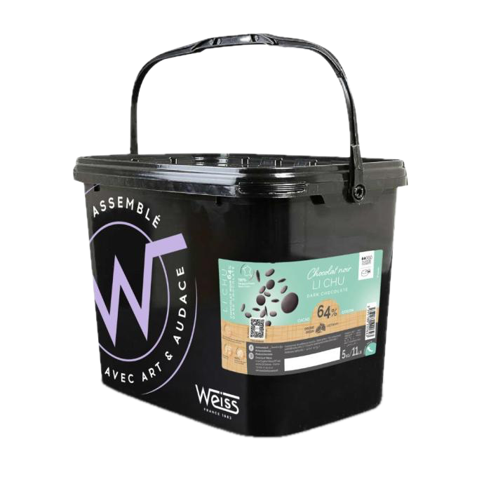 Dark Chocolate Li Chu 64% 5kg