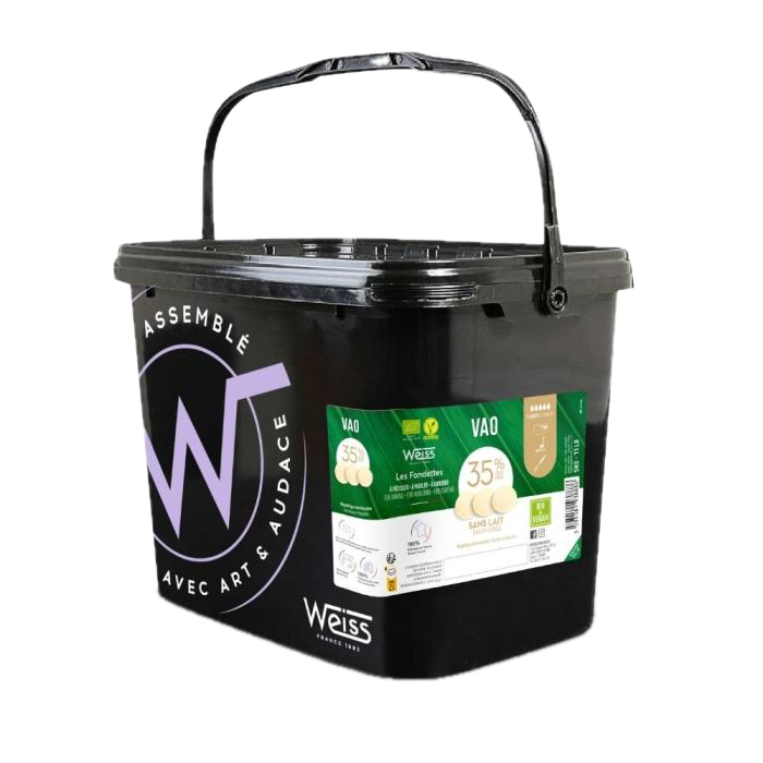 Vegan White Chocolate 35% 5kg